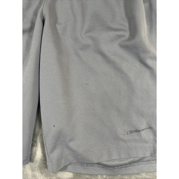 Nike Elite Gray Comeback Basketball Shorts Medium Digital White Training - Picture 3 of 10